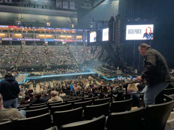 Golden 1 Center, section: 107, row: R, seat: 4