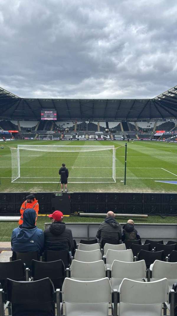 Swansea.com Stadium, section: South Lower 3, row: I, seat: 93