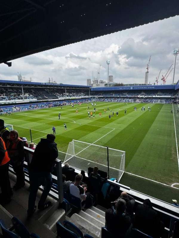 Loftus Road, section: Y6, row: G, seat: 58