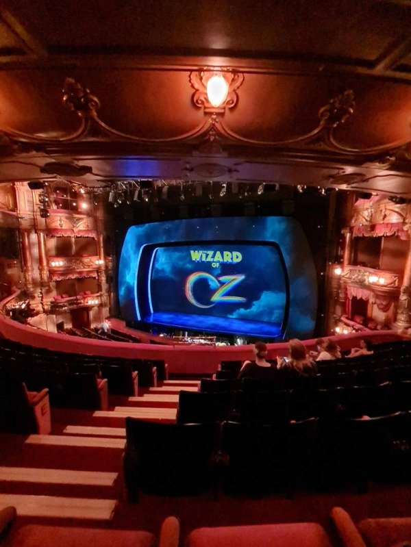 The London Palladium, section: Royal circle, row: H, seat: 19
