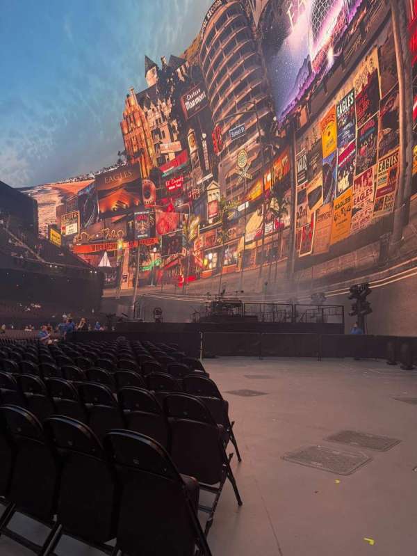 The Sphere, Vegas, section: floor 5, row: 12, seat: 21