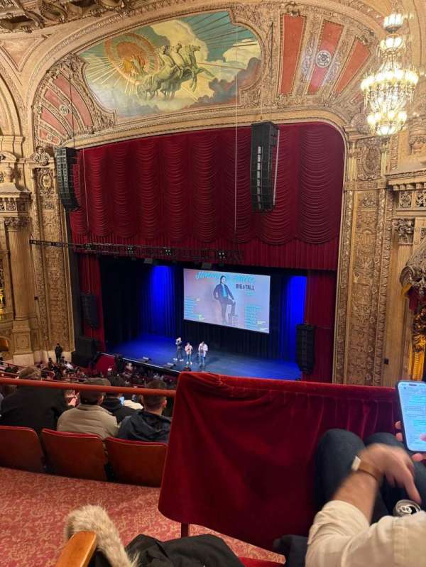 Chicago Theatre, section: Balcony1R, row: G, seat: 104
