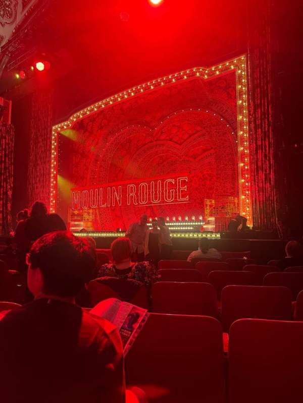 Cadillac Palace Theater, section: Orchestra R, row: G, seat: 12