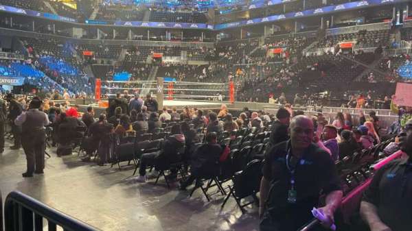 Barclays Center, section: 7, row: 1, seat: 1