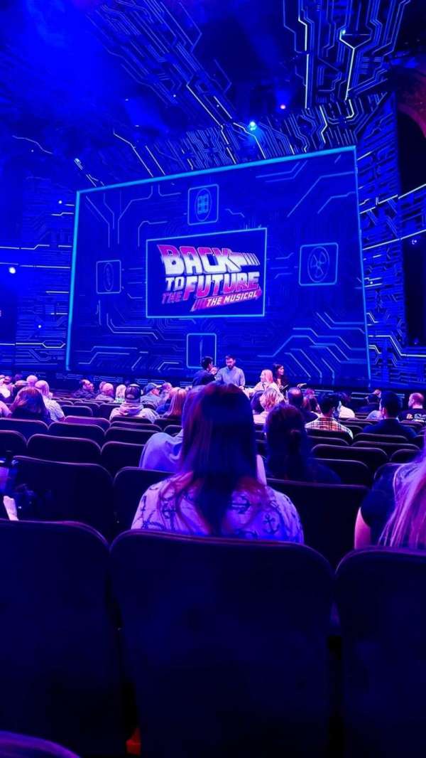Winter Garden Theatre, section: Orchestra R, row: Q, seat: 14