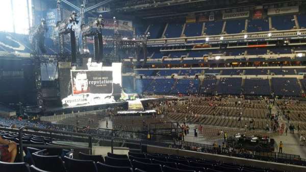 Lucas Oil Stadium, section: 240