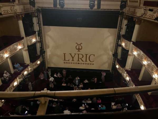 Lyric Theatre, West End, section: Balcony, row: A, seat: 11