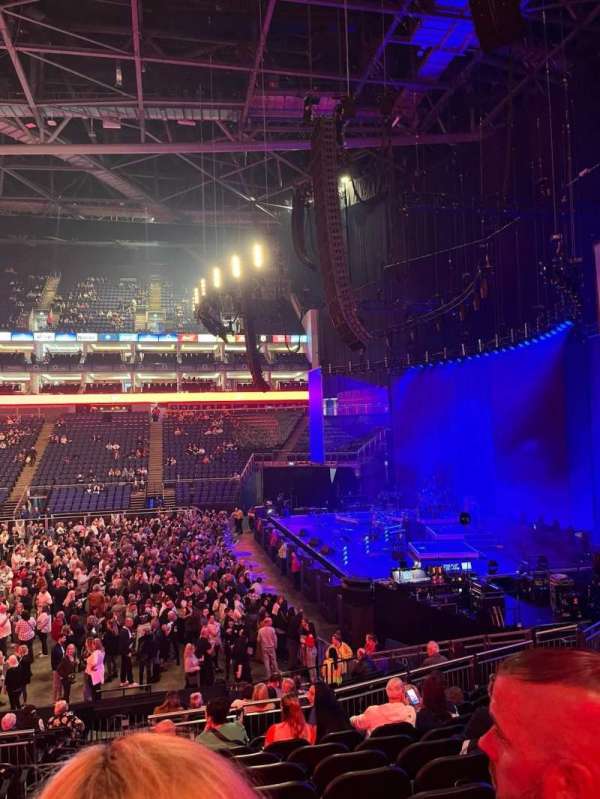 The O2, London, section: 112, row: S, seat: 383