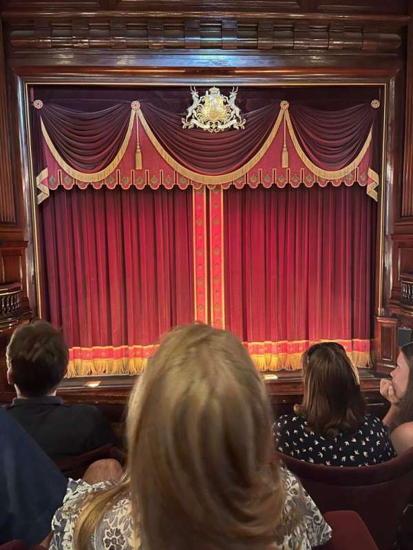 St. Martins Theatre, section: Dress Circle, row: C, seat: 10
