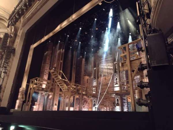 Edinburgh Festival Theatre, section: Stalls, row: A, seat: 10