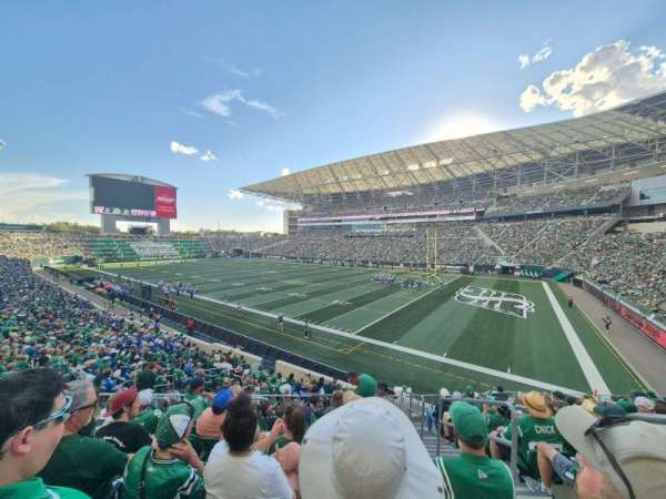 Mosaic Stadium, section: 132, row: 15, seat: 2