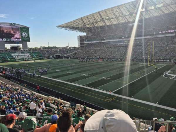 Mosaic Stadium, section: 132, row: 15, seat: 2