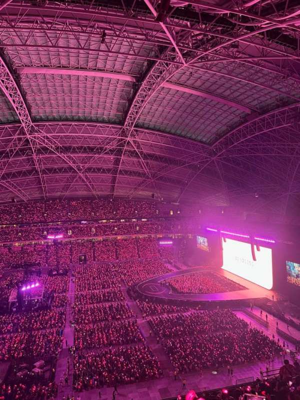 Singapore National Stadium, section: 613, row: v, seat: 40