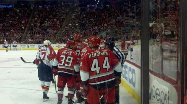 Lenovo Center, section: 120, row: B, seat: 1