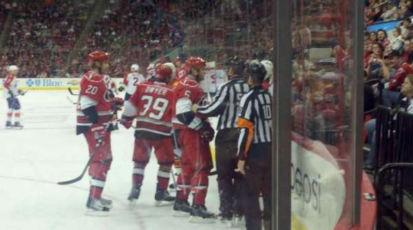 Lenovo Center, section: 120, row: B, seat: 1