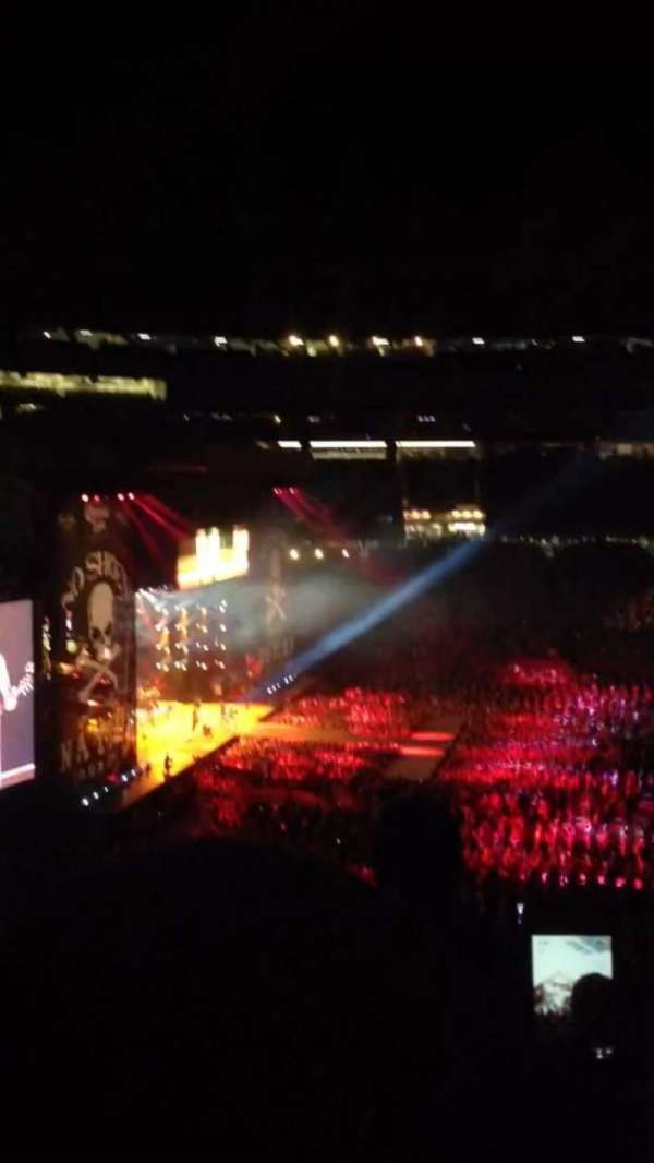 Gillette Stadium, section: CL12, row: 15, seat: 10