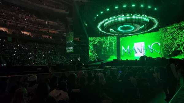 Prudential Center, section: 8, row: 1, seat: 11