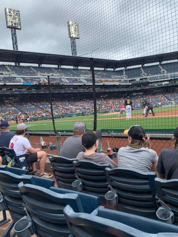 PNC Park, section: 8, row: C, seat: 8