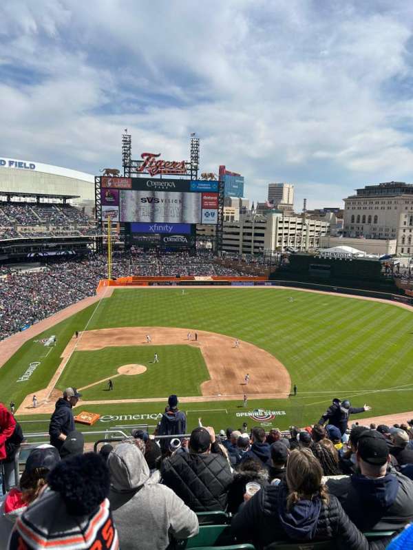 Comerica Park, section: 322, row: 13, seat: 23