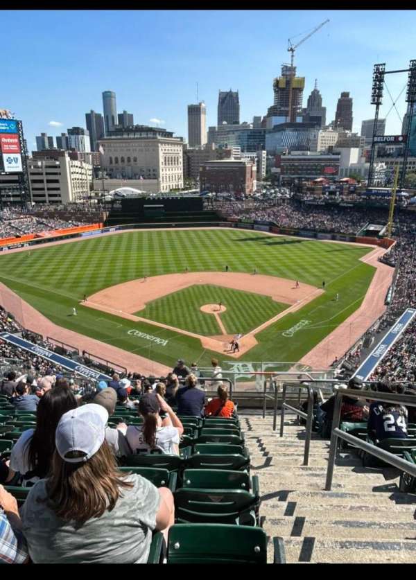 Comerica Park, section: 329, row: 15, seat: 1