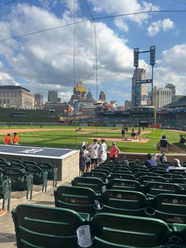 Comerica Park, section: 130, row: 14, seat: 11
