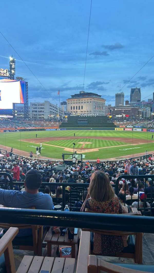 Comerica Park, section: 127A, row: C, seat: 5