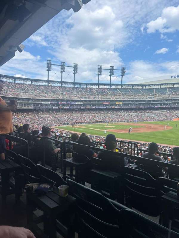 Comerica Park, section: 116, row: D, seat: 3