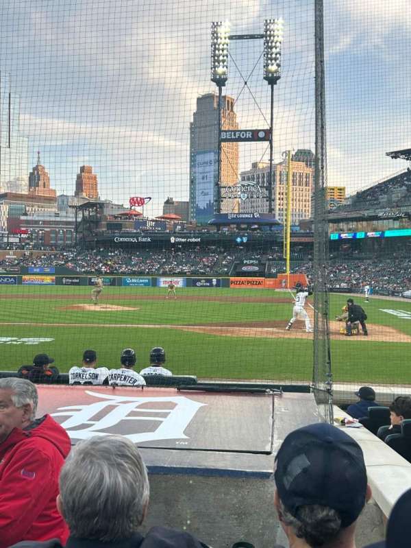 Comerica Park, section: 131, row: 10, seat: 9