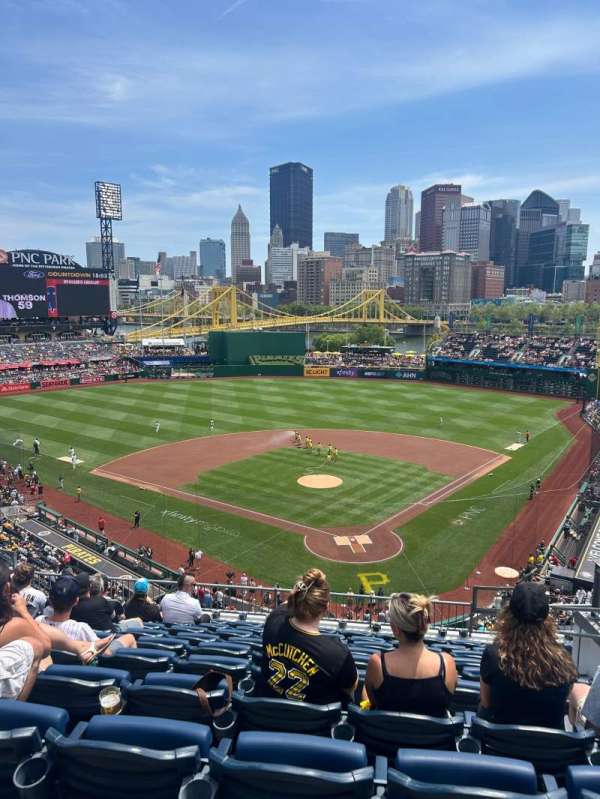 PNC Park, section: 217, row: K, seat: 7