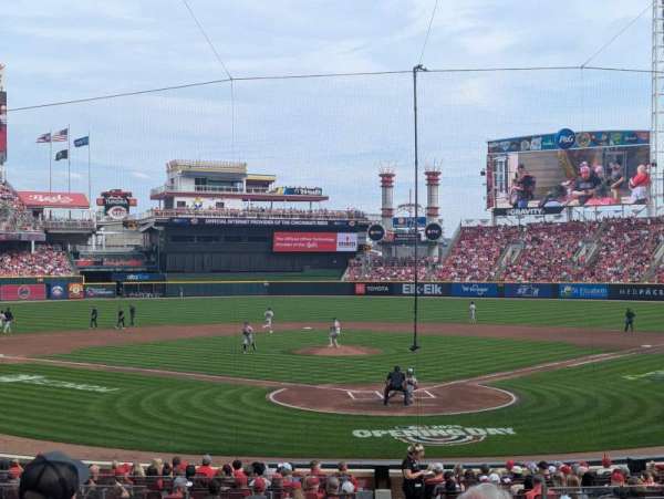 Great American Ball Park, section: 122, row: A, seat: 5