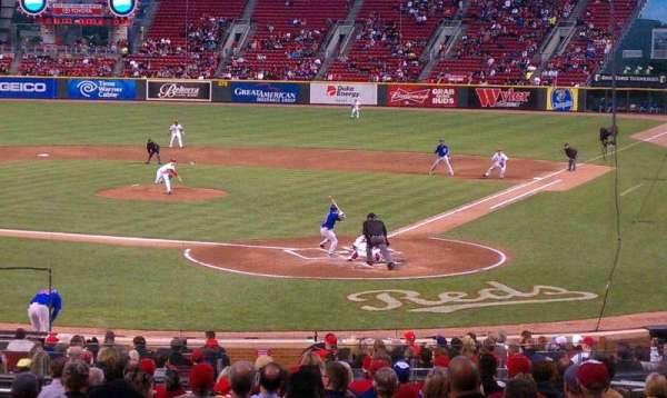 Great American Ball Park, section: 121, row: FF, seat: 14