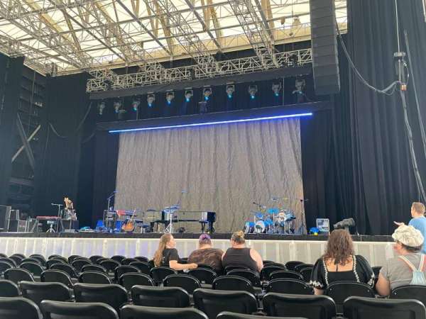 Leader Bank Pavilion, section: 2, row: K, seat: 1