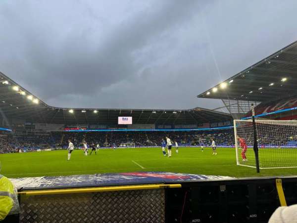 Cardiff City Stadium, section: 125, row: B, seat: 77