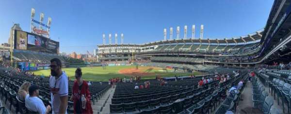 Progressive Field, section: 167, row: Cc, seat: 10