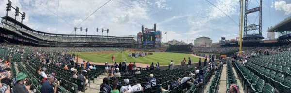 Comerica Park, section: 113, row: 13, seat: 9