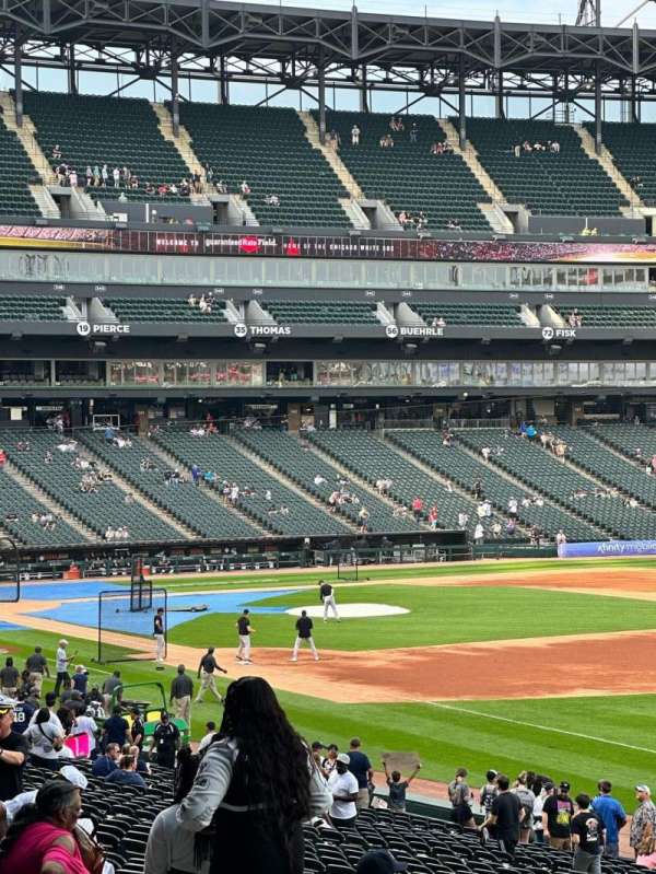 Rate Field, section: 113, row: 33, seat: 9