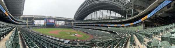 American Family Field, section: 223, row: 6, seat: 4