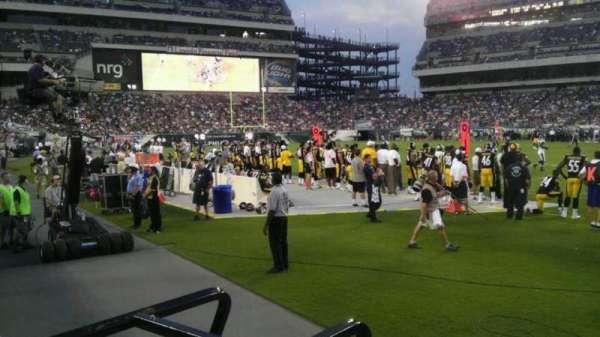 Lincoln Financial Field, section: 123, row: 1, seat: 7