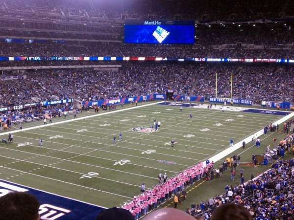 MetLife Stadium, section: 246A, row: 6, seat: 11
