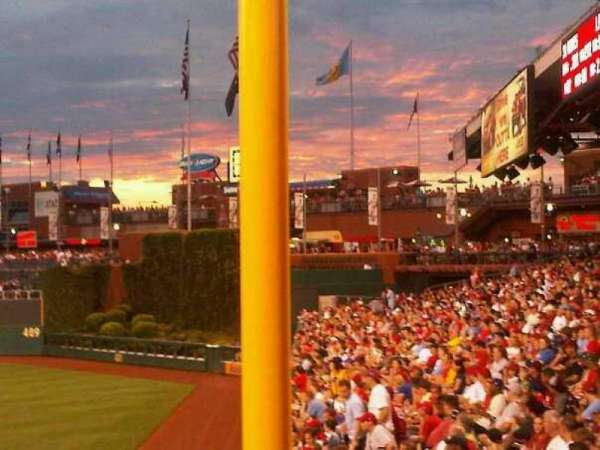 Citizens Bank Park, section: 206, row: 1, seat: 20