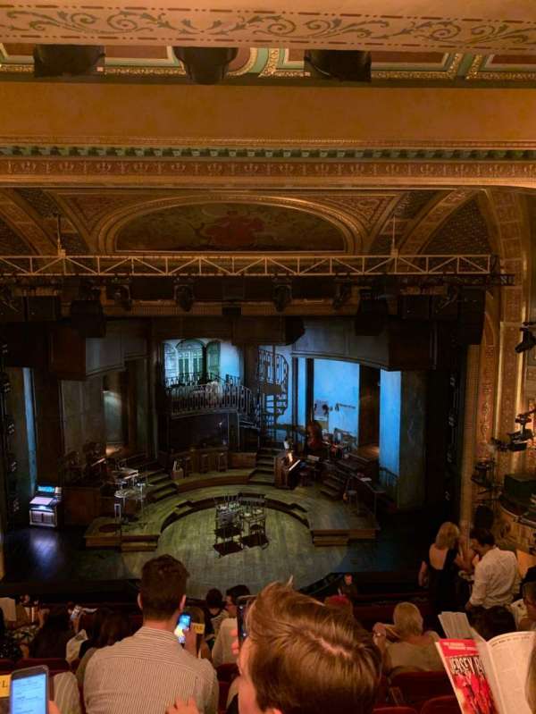 Walter Kerr Theatre, section: Mezzanine R, row: H, seat: 15