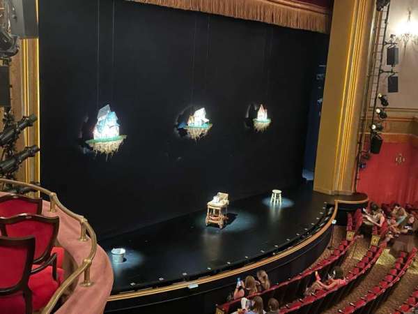 St. James Theatre, section: Mezzanine L, row: B, seat: 29