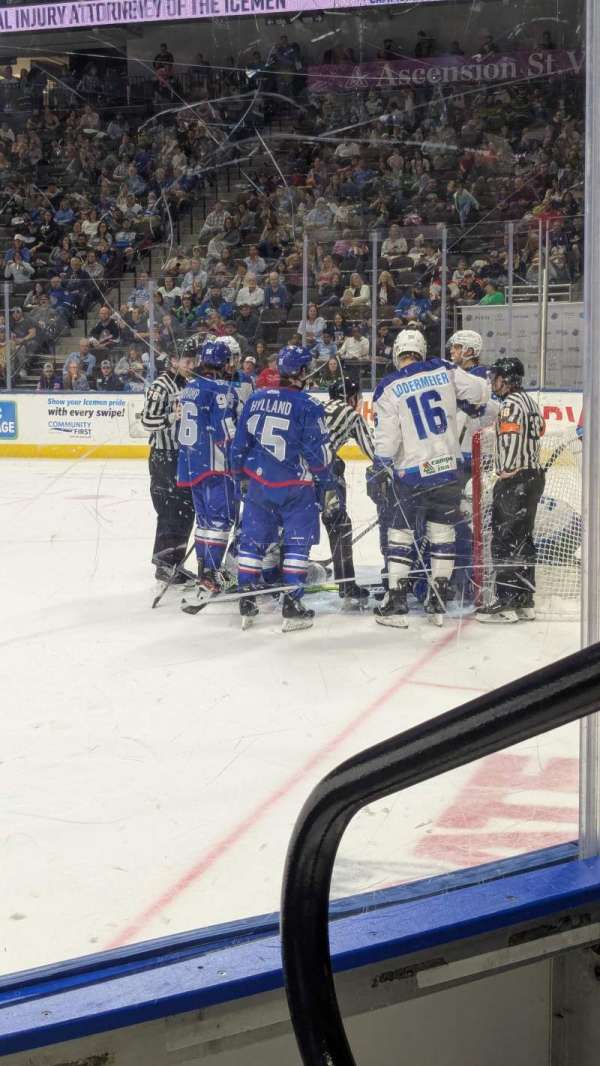VyStar Veterans Memorial Arena, section: 111, row: B, seat: 1