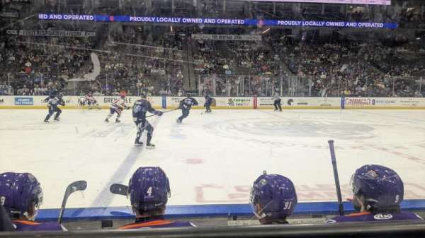 VyStar Veterans Memorial Arena, section: 104, row: C, seat: 1