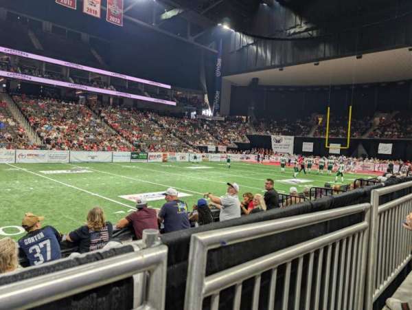 VyStar Veterans Memorial Arena, section: 104, row: E, seat: 18