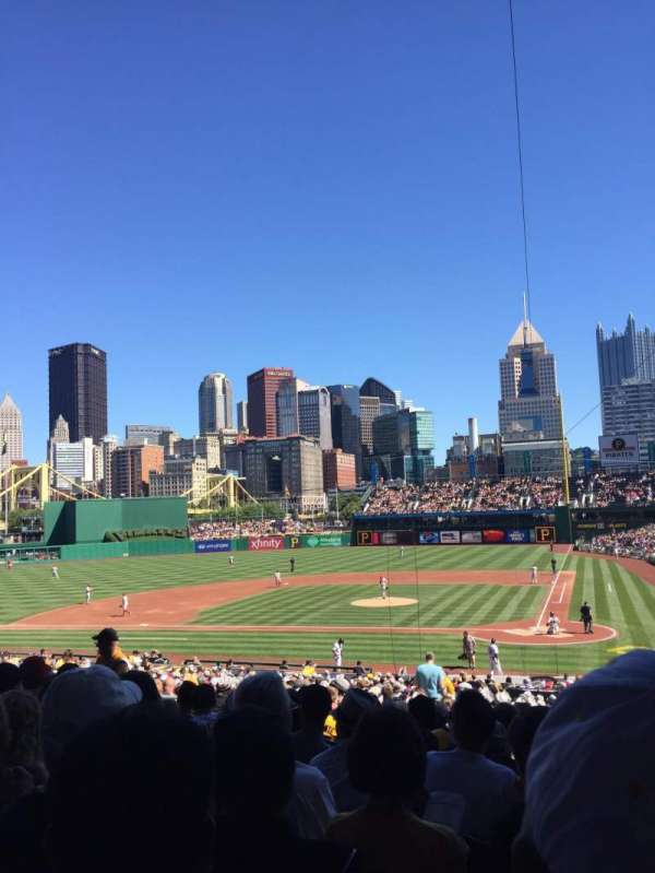 PNC Park, section: 119, row: Z, seat: 25