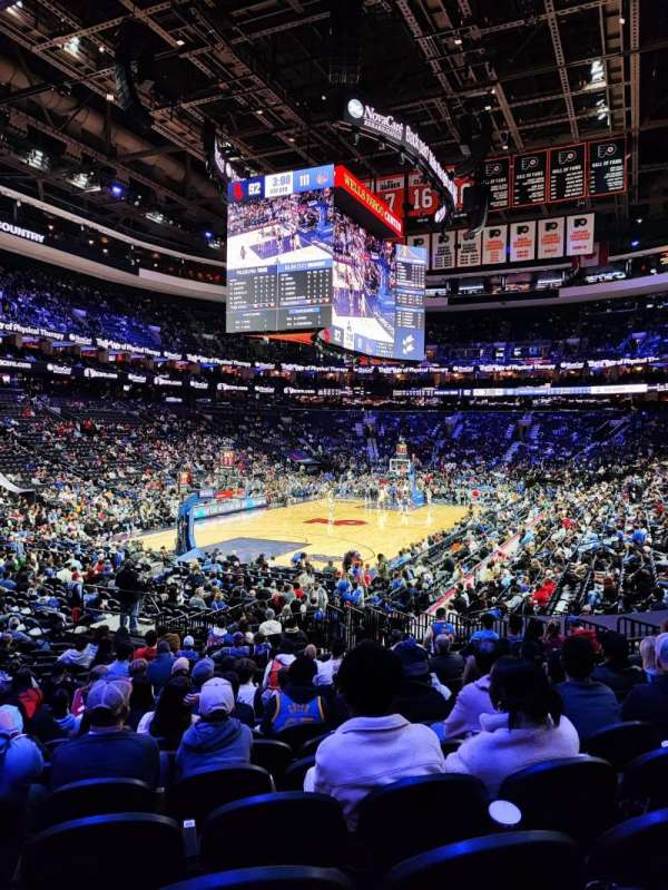 Xfinity Mobile Arena, section: 109, row: 18, seat: 4
