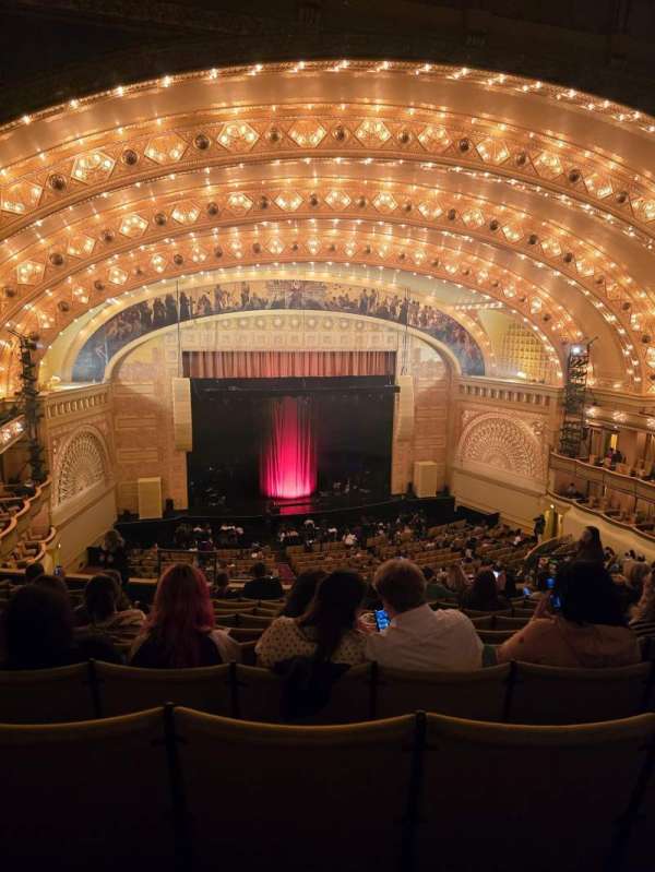 Auditorium Theatre, section: Middle Balcony L, row: J, seat: 501