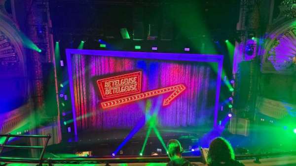 Palace Theatre, Broadway, section: Mezzanine L, row: C, seat: 103