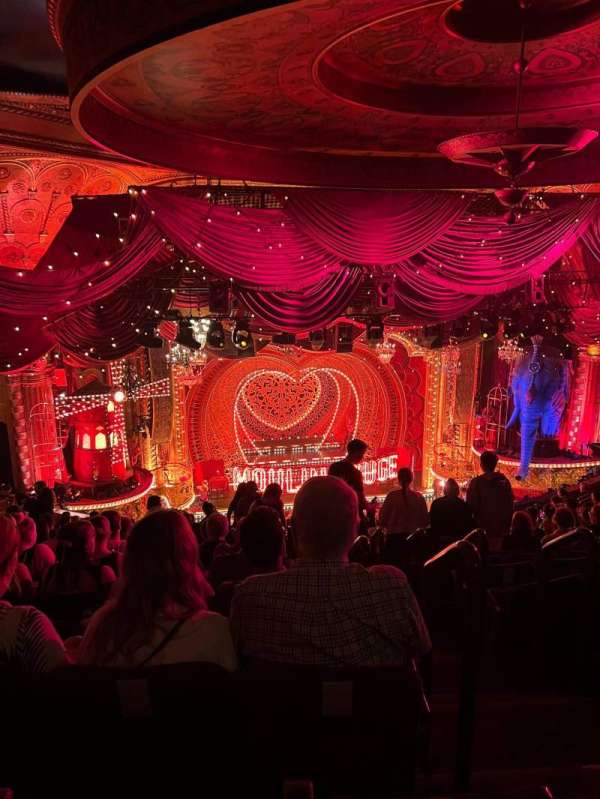 Al Hirschfeld Theatre, section: Mezzanine R, row: R, seat: 3
